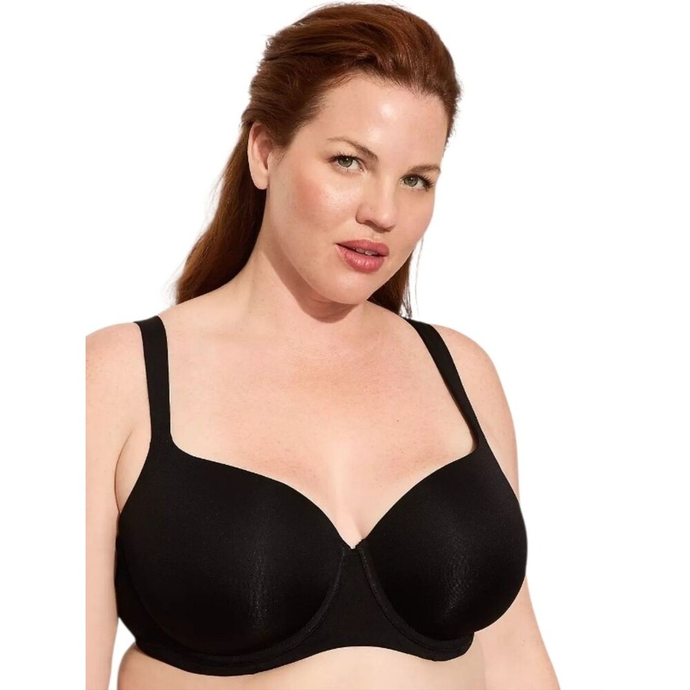 cacique boost balconnete underwire padded bra black plus size 40DD